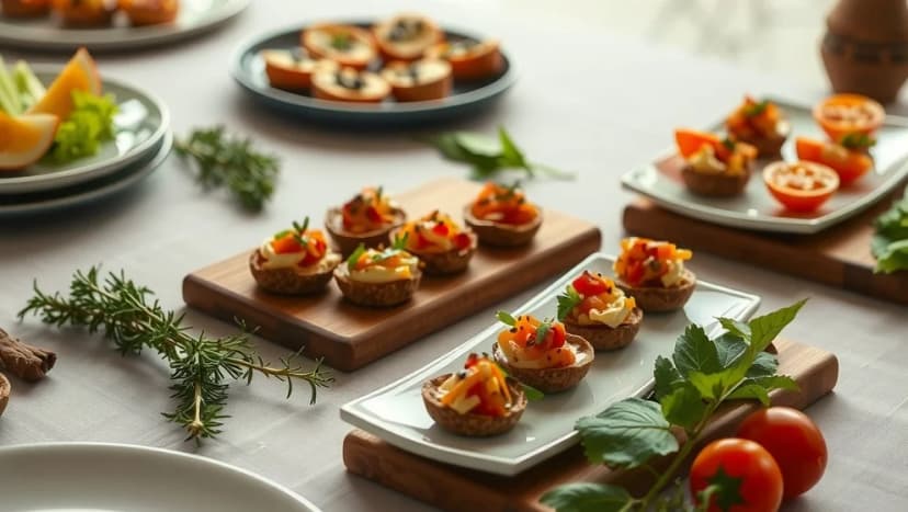 Goda förrätter som går att förbereda