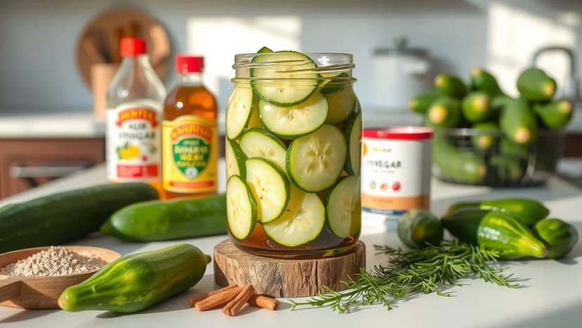 Inlagd gurka snabb 1-2-3 på bara minuter