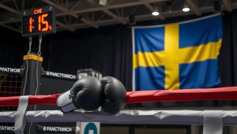 Mike Tyson mot Jake Paul tiden i Sverige