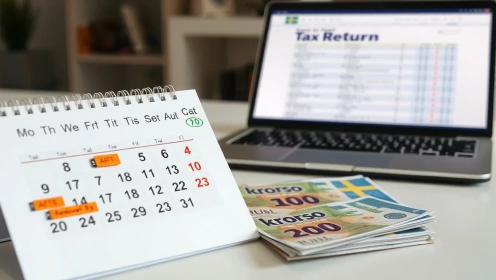 När får man tillbaka på skatten