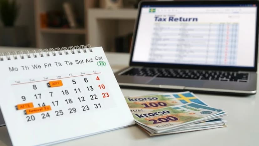När får man tillbaka på skatten