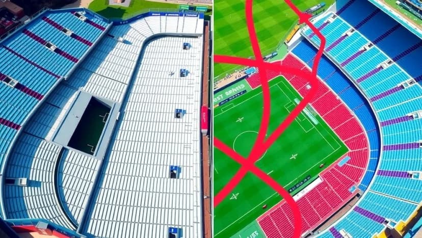 Real Madrid mot FC Barcelona laguppställning