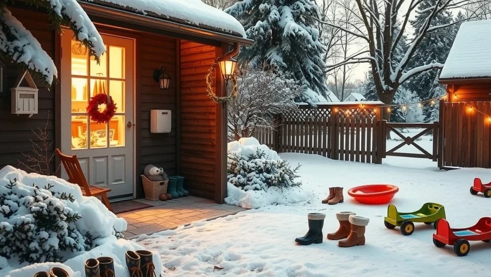 Rollistan i tomten är far till alla barnen